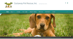 Desktop Screenshot of castawaypetrescue.org